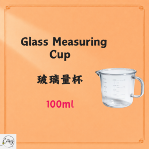 Glass measuring cup 100ml